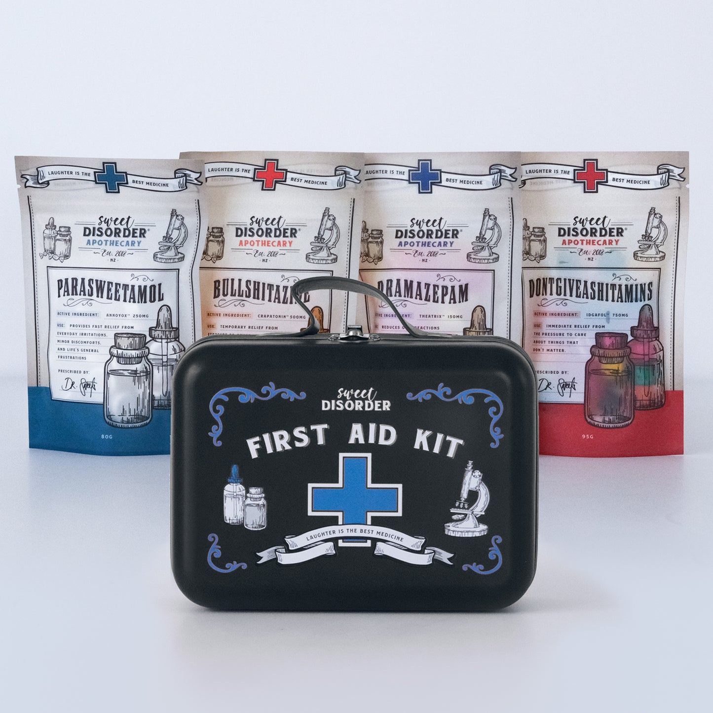 Sweet Disorder First Aid Kit - Black