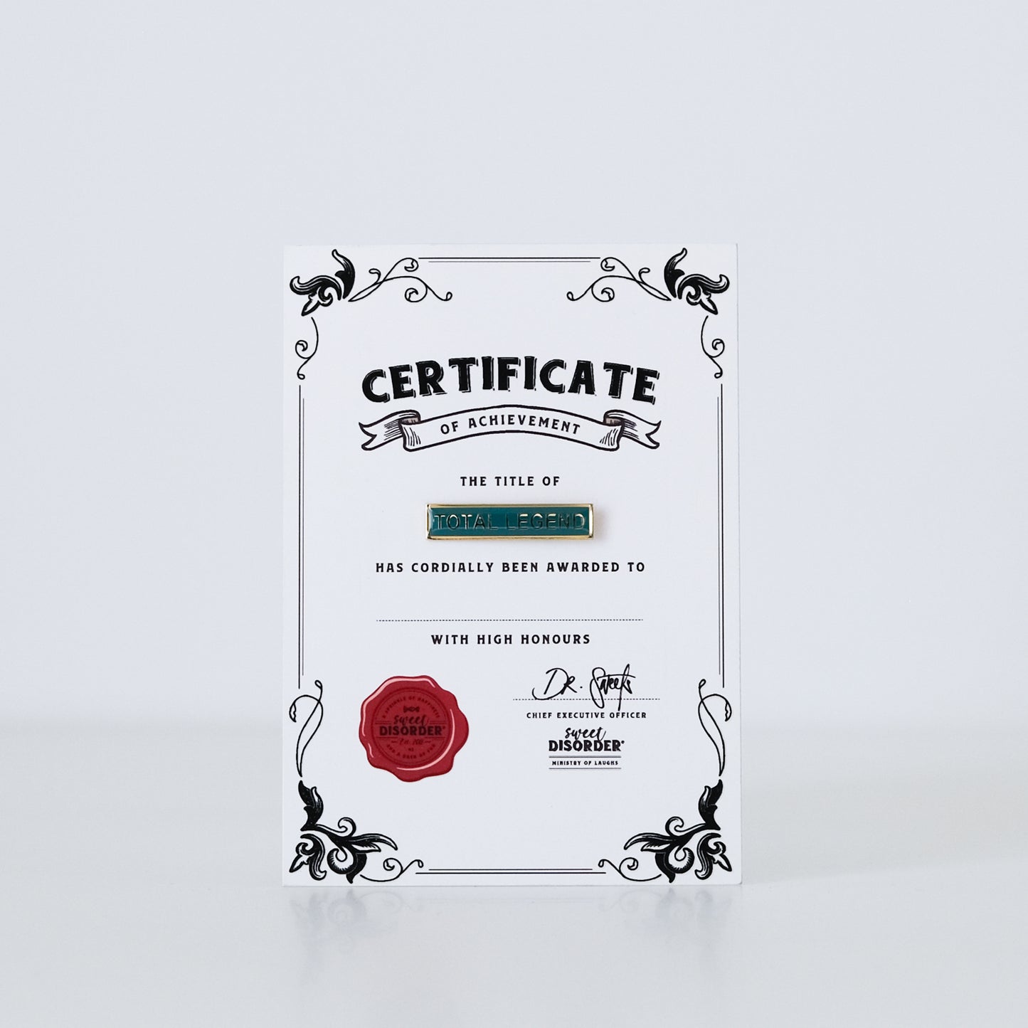 Total Legend Award Badge