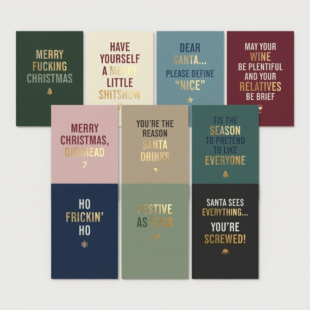 EMERGENCY CARD STASH - CHRISTMAS EDITION