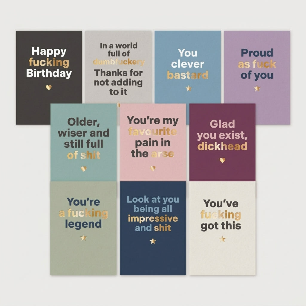 EMERGENCY CARD STASH - NAUGHTY EDITION