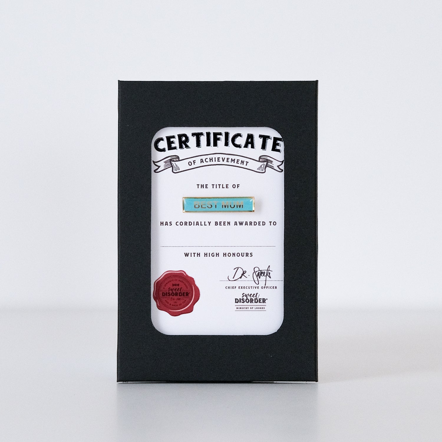 Best Mum Award Badge