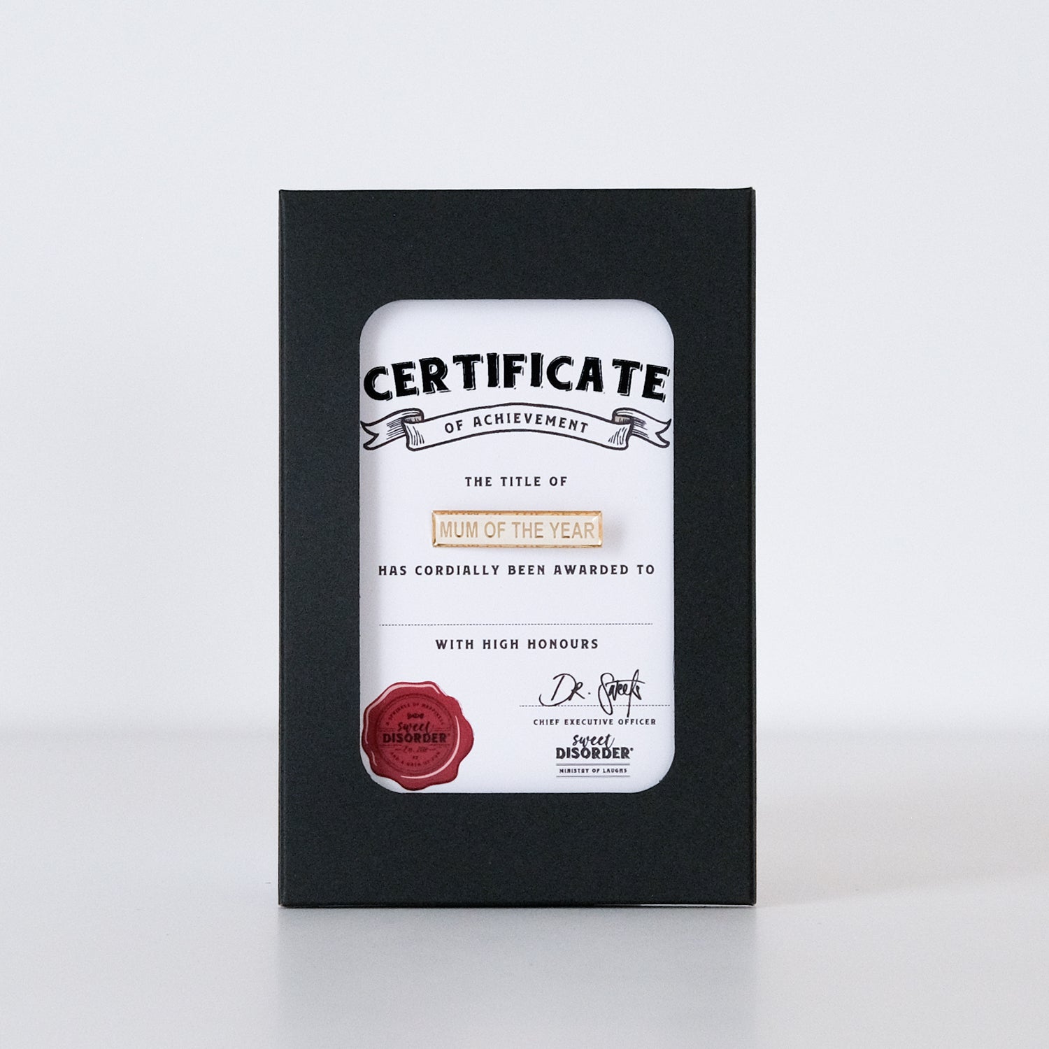 Mum of the Year Award Badge