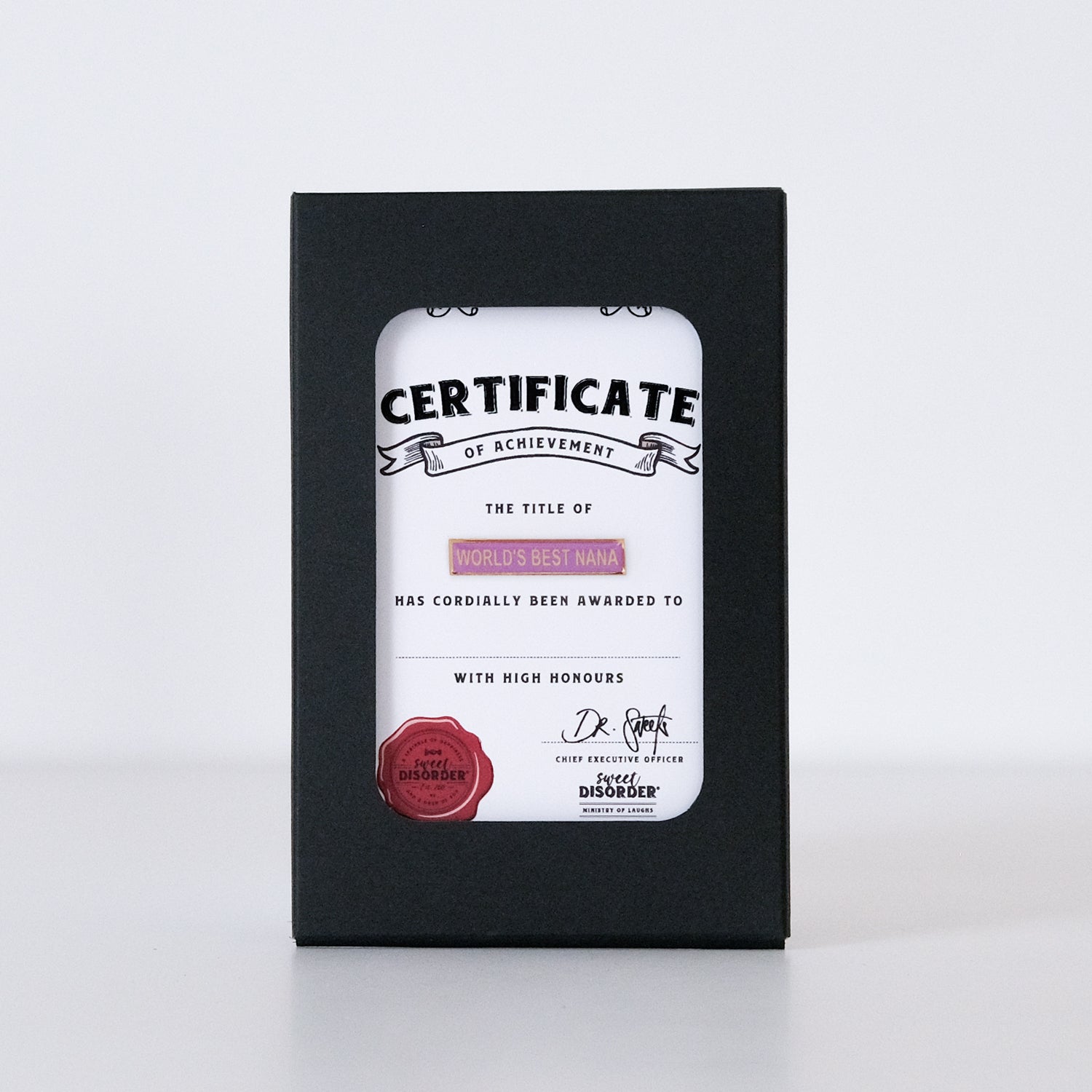 World's Best Nana Badge