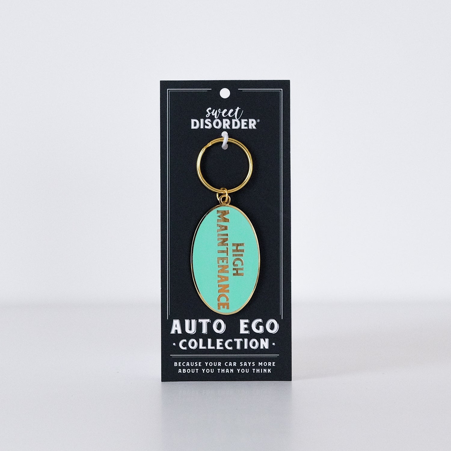 HIGH MAINTENANCE KEYRING