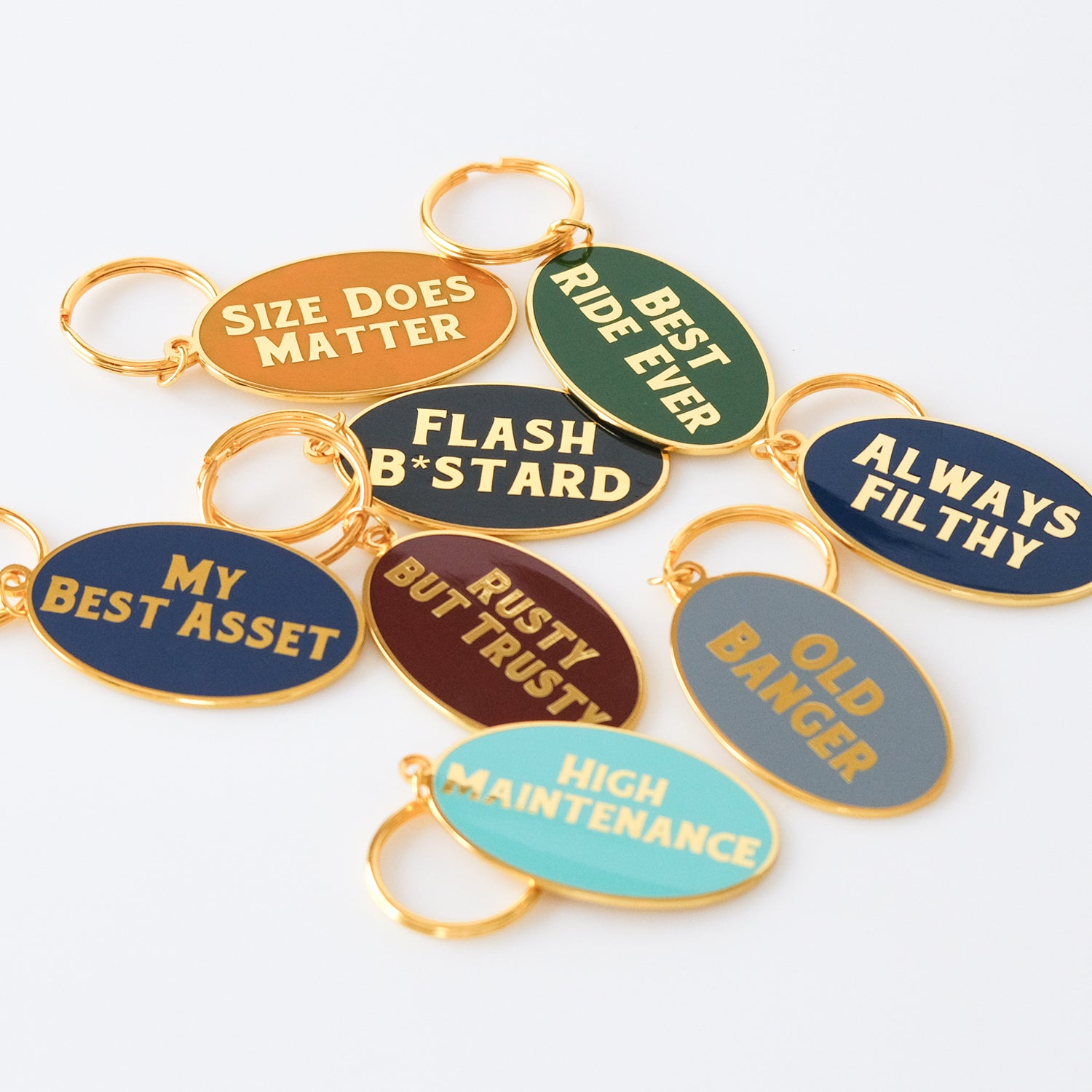 HIGH MAINTENANCE KEYRING