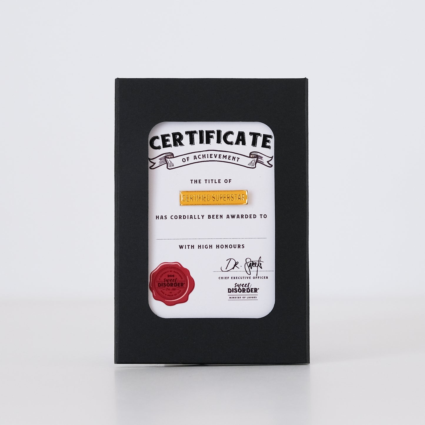 Certified Superstar Award Badge