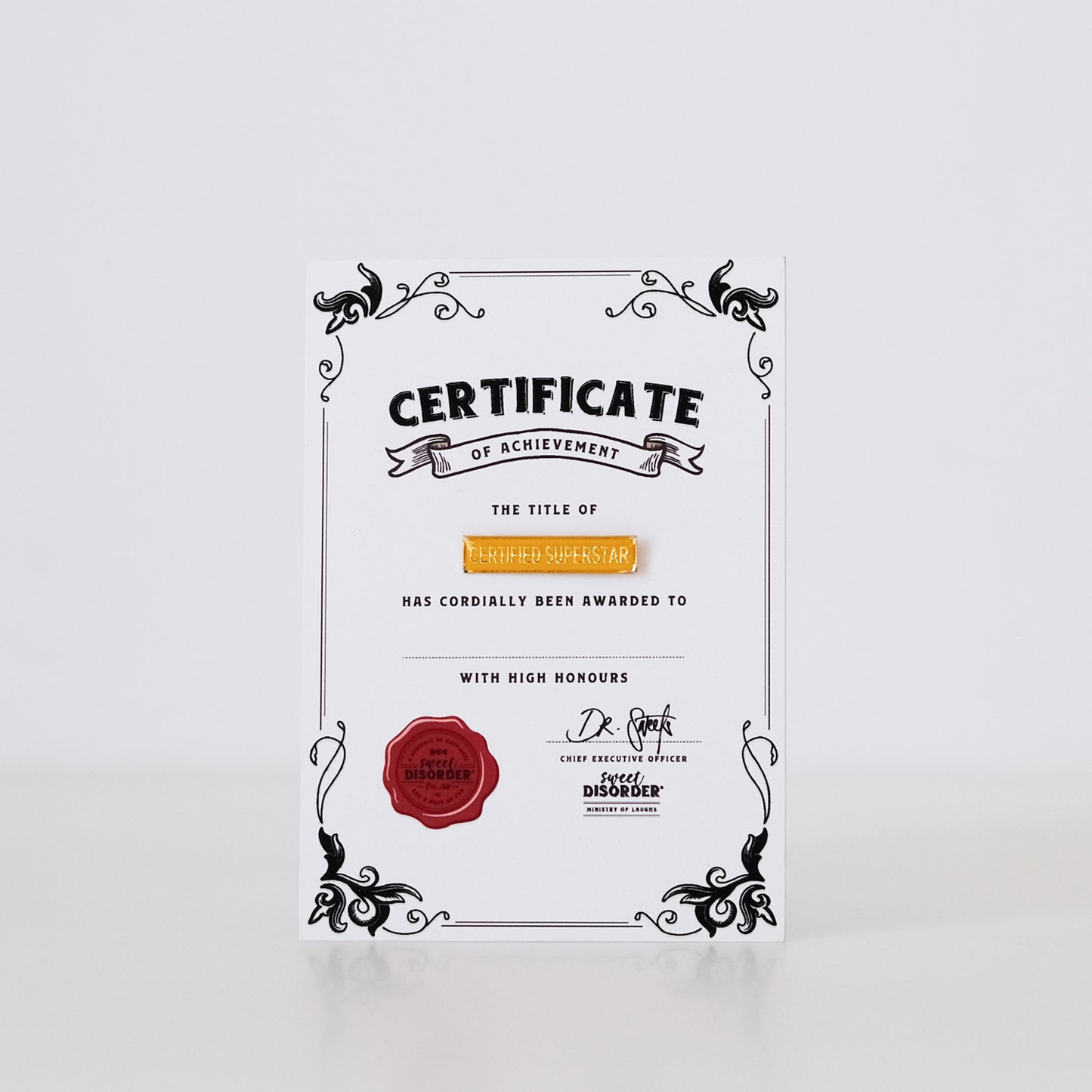 Certified Superstar Award Badge