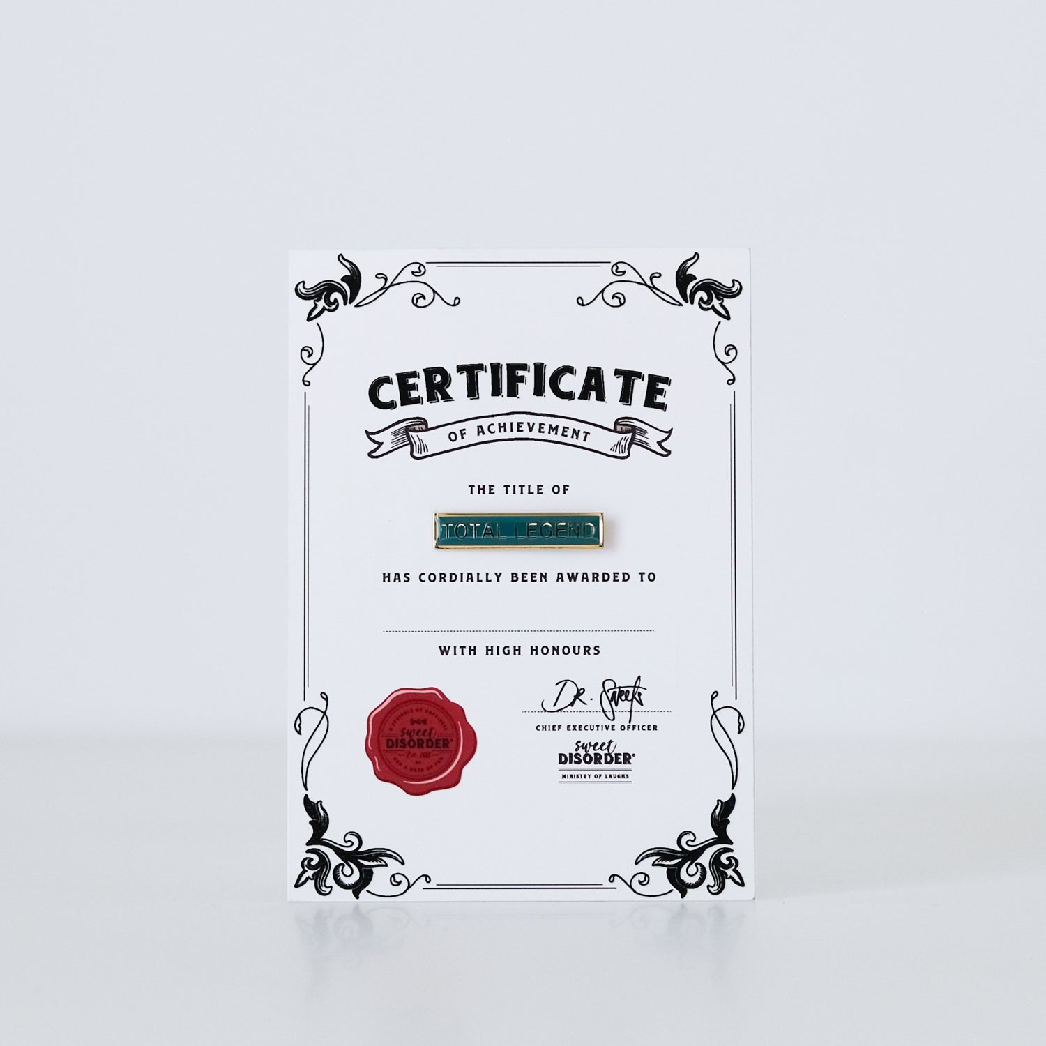 Total Legend Award Badge