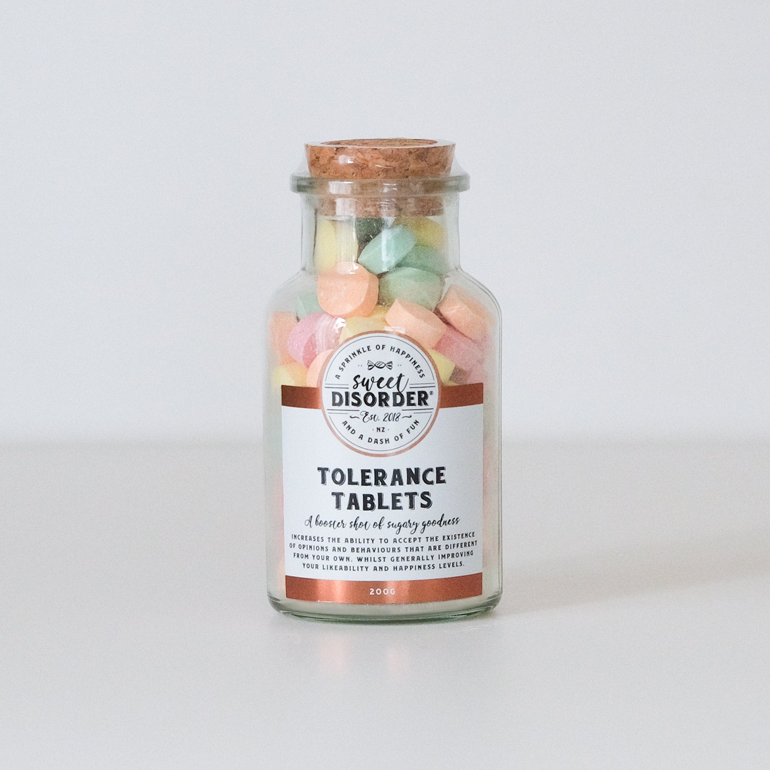 Tolerance Tablets